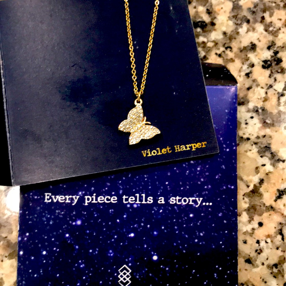 Violet Harper Butterfly necklace